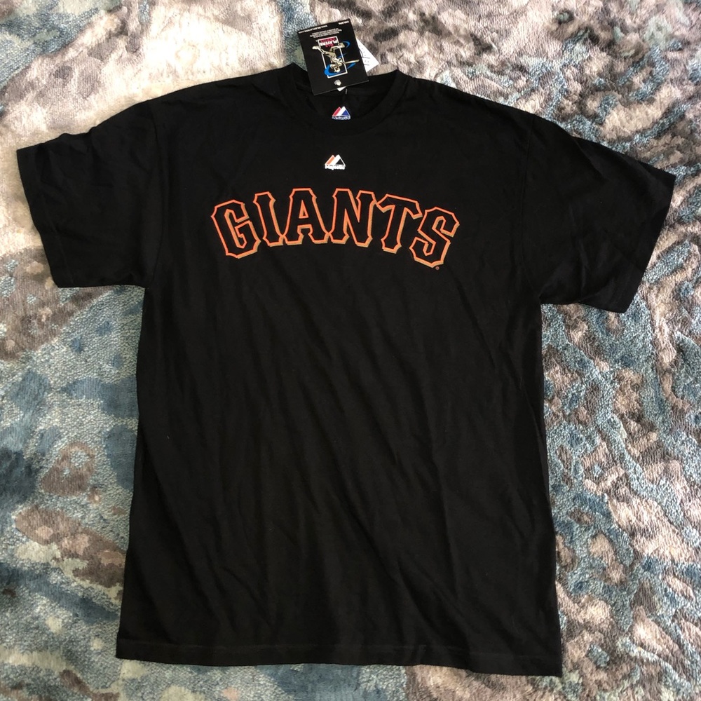 New Black Giants Tee Shirt